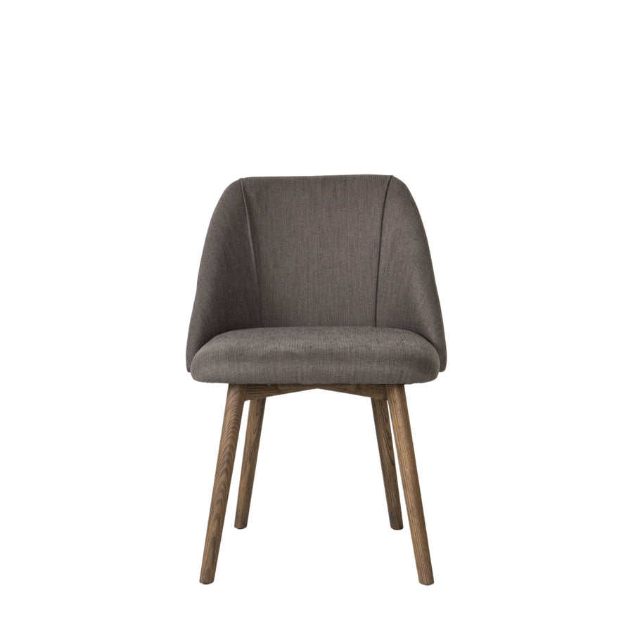 Elliot Dining Chair Slate Grey — Set of 2 (570x610x840mm)
