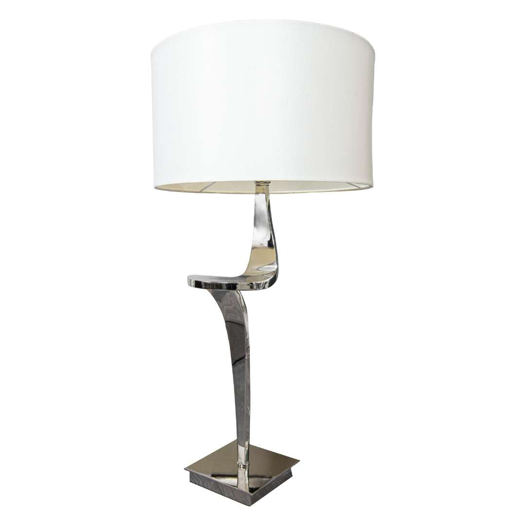 Enzo Table Lamp - Nickel