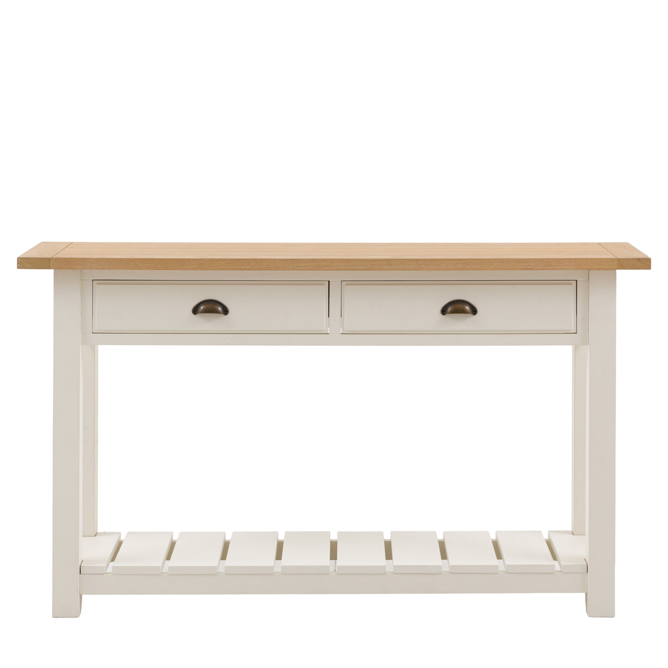 Eton 2 Drawer Console White