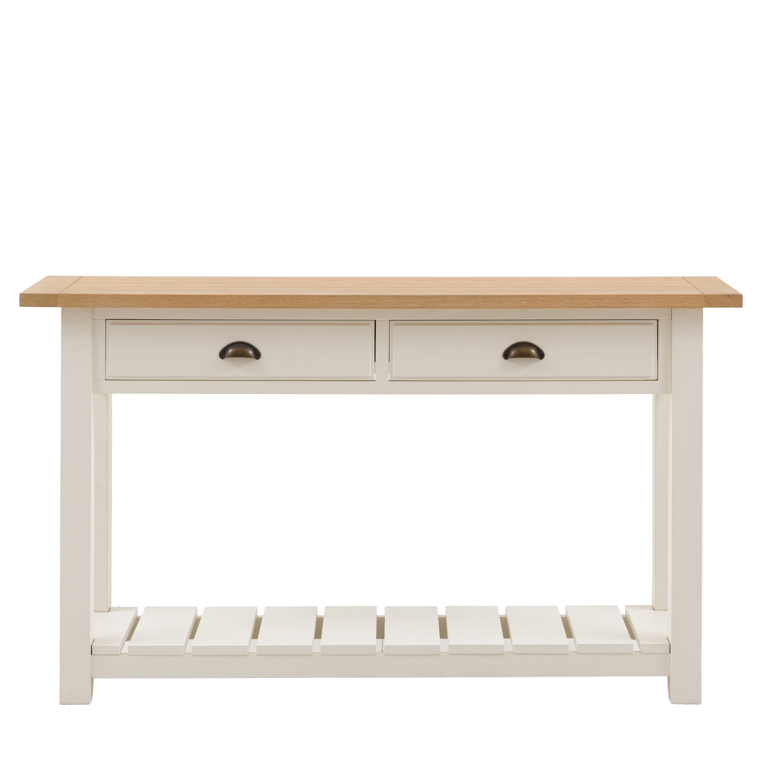 Eton 2 Drawer Console White