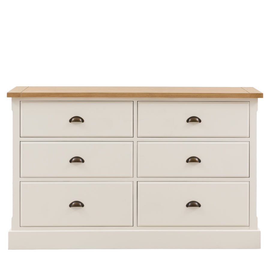 Eton 6 Drawer Chest White