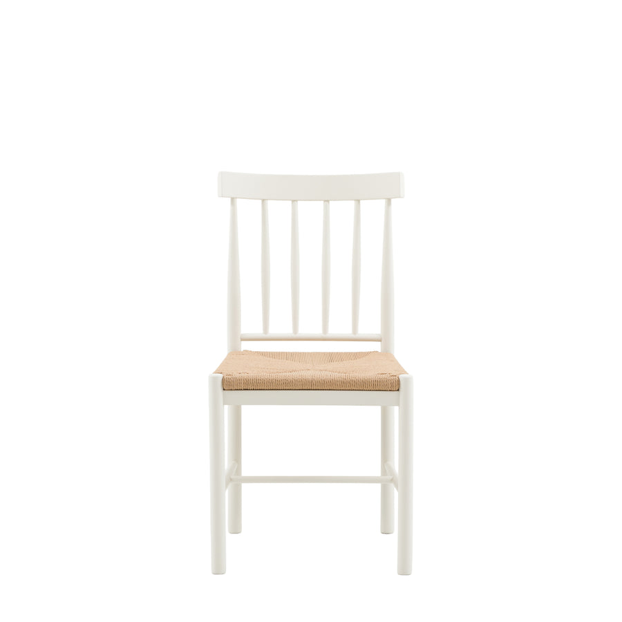 Eton Dining Chair White 2pk