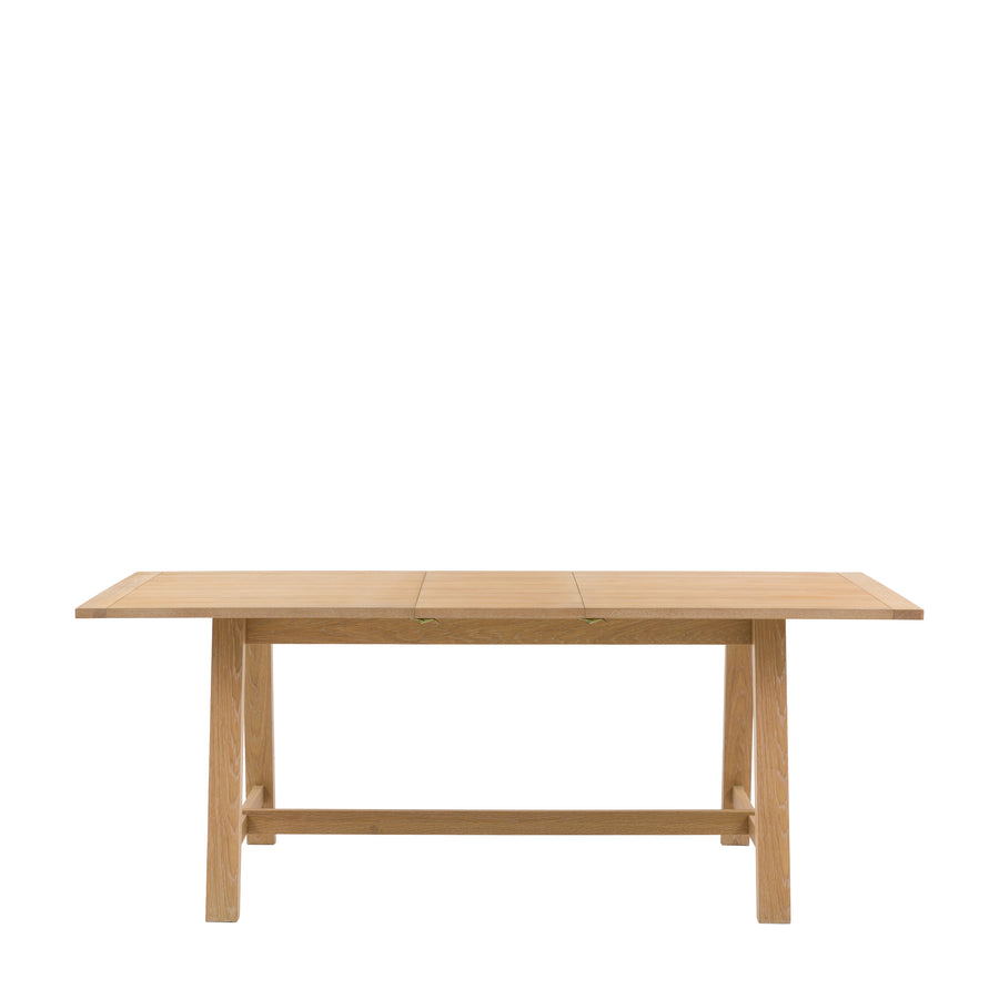 Eton Extending Trestle Dining Table Natural