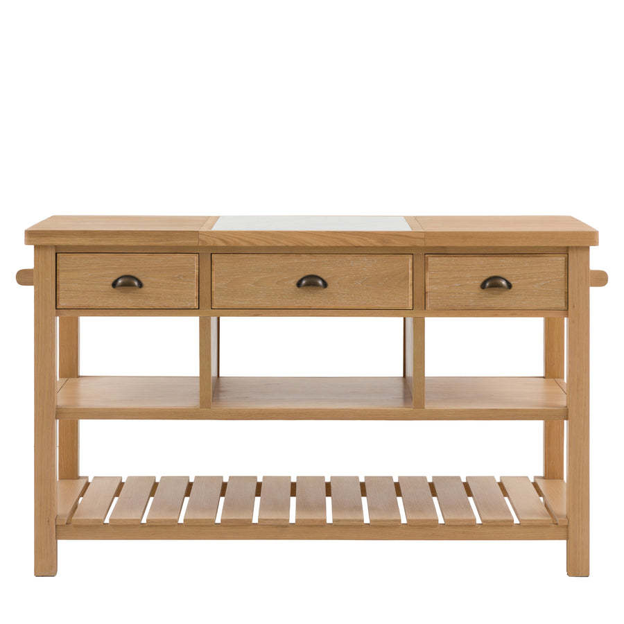 Eton Kitchen Island Natural