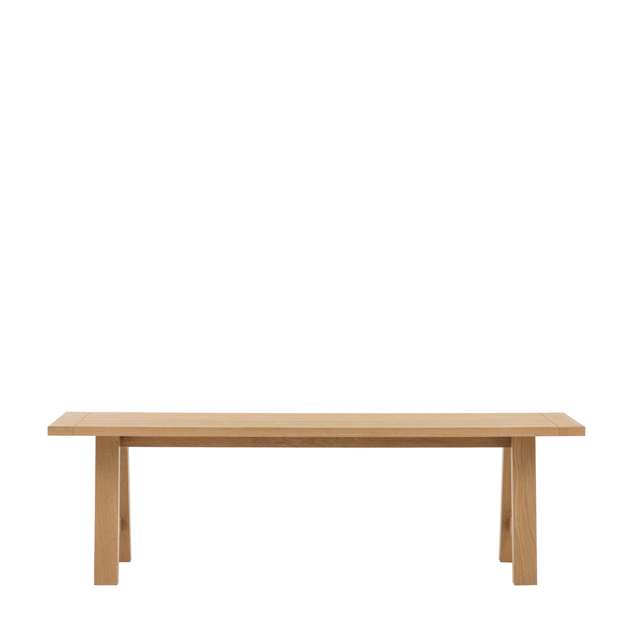 Eton Trestle Dining Bench Natural