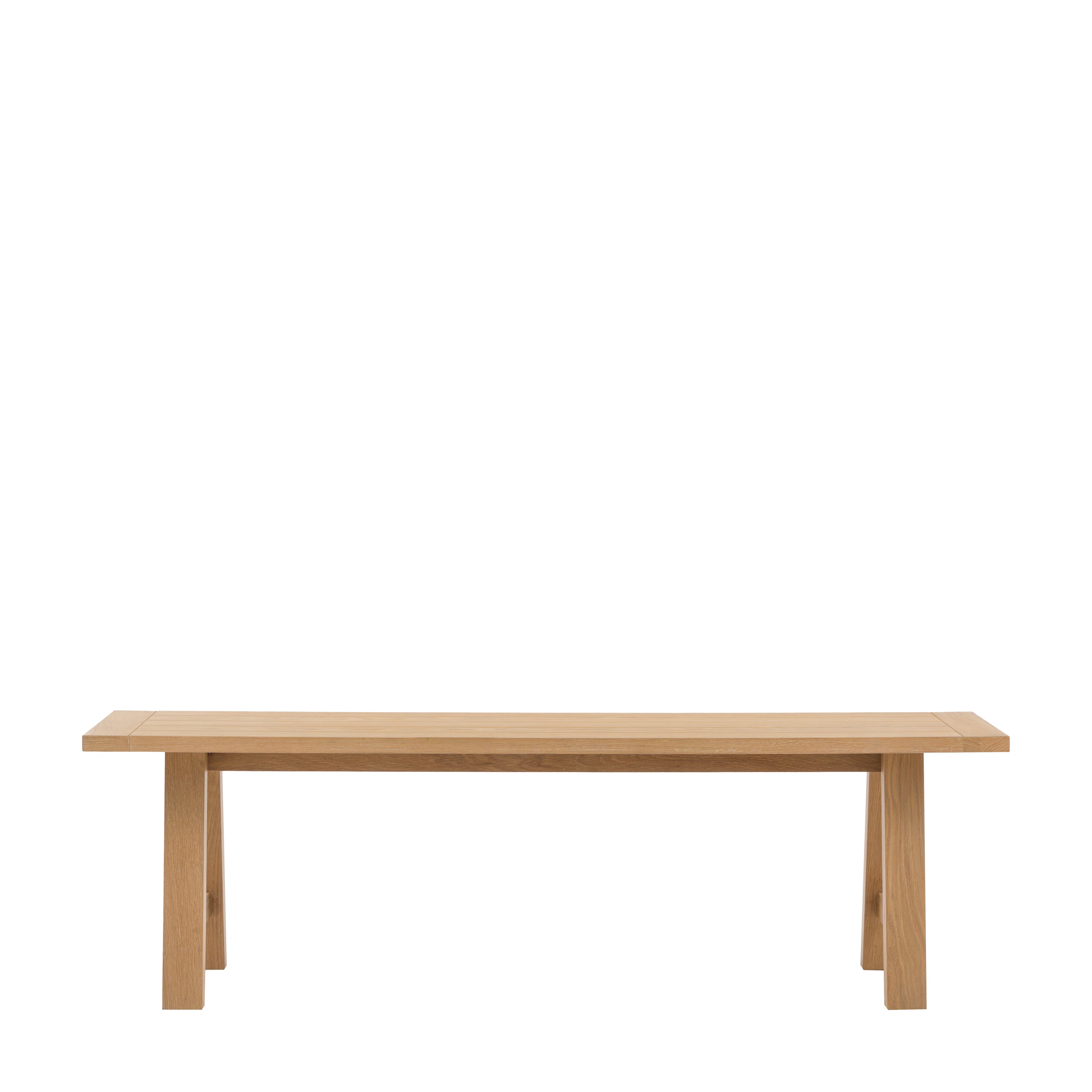 Eton Trestle Dining Bench Natural
