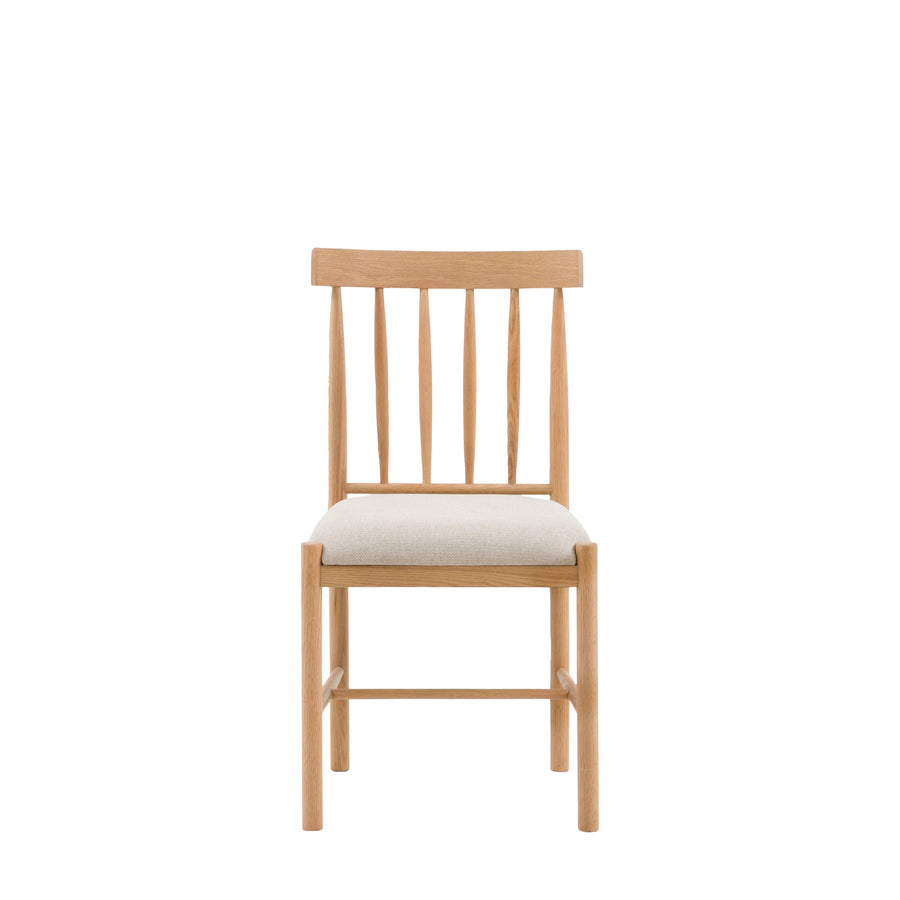 Eton Upholstered Dining Chair Natural — Set of 2