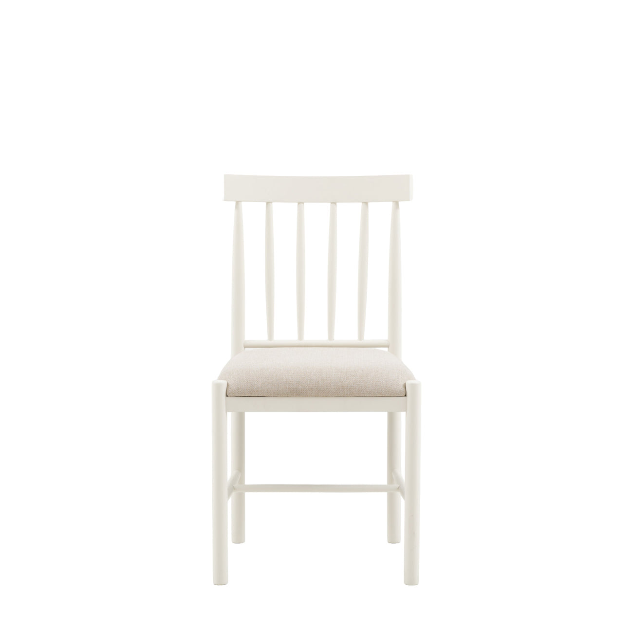 Eton Upholstered Dining Chair White — Set of 2