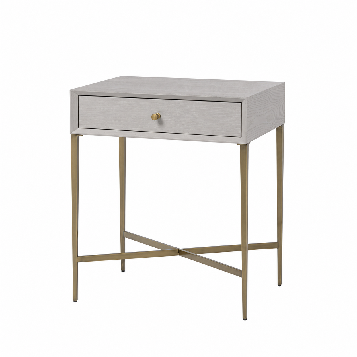 Finley Side Table - Ceramic Grey