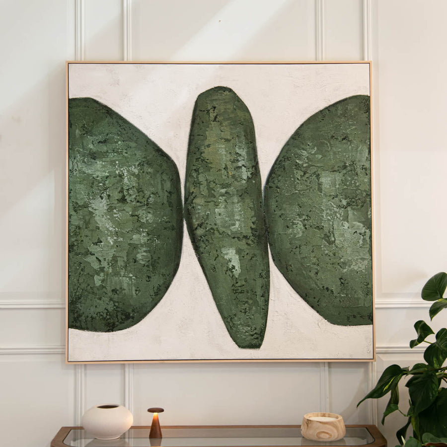 Fiser Butterfly Canvas in painted green — detail