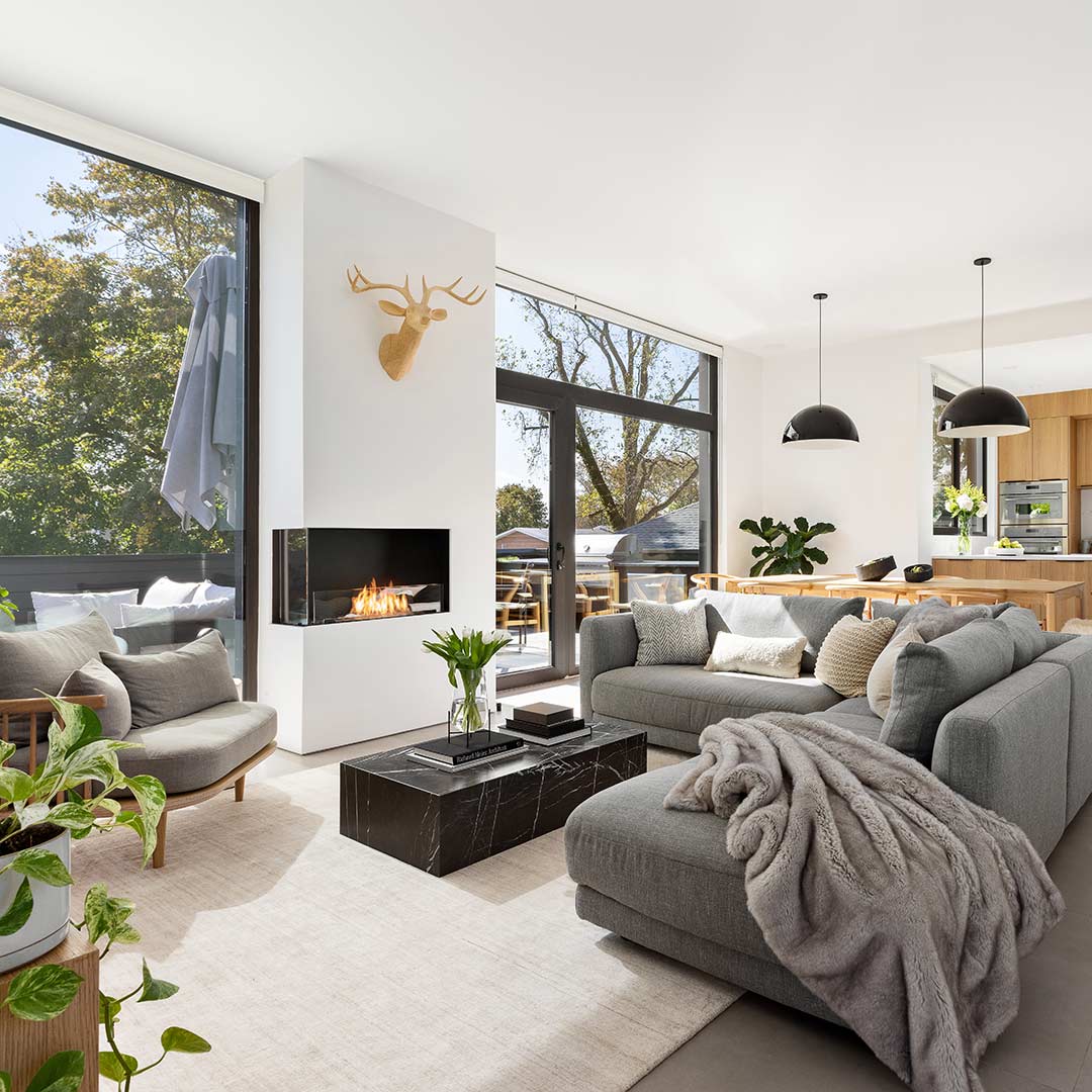 Flex Bay Fireplace Insert - EcoSmart Fire