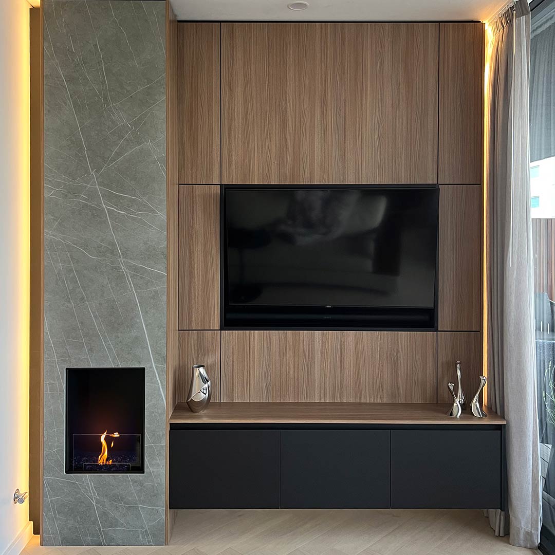 Flex Single Sided Fireplace Insert - EcoSmart Fire