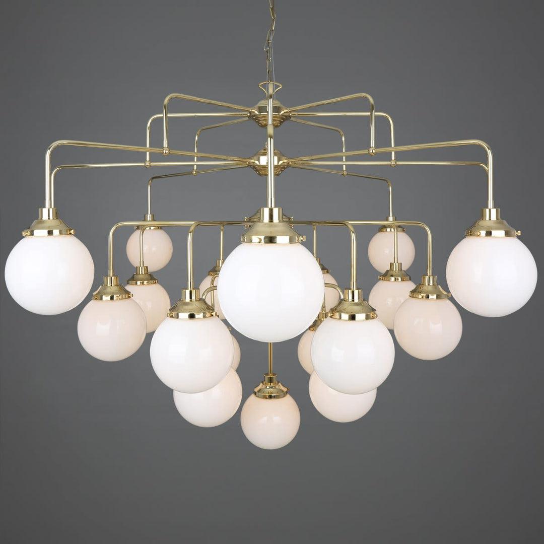 Four Tier Rome Chandelier - Mullan Lighting