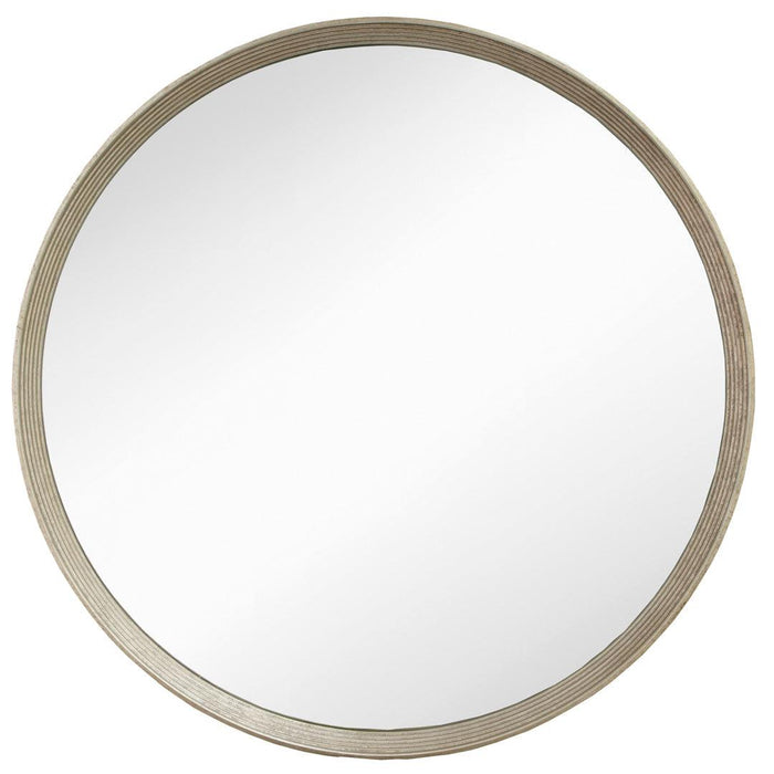 Foyle Mirror Antique Silver in antique silver — front view