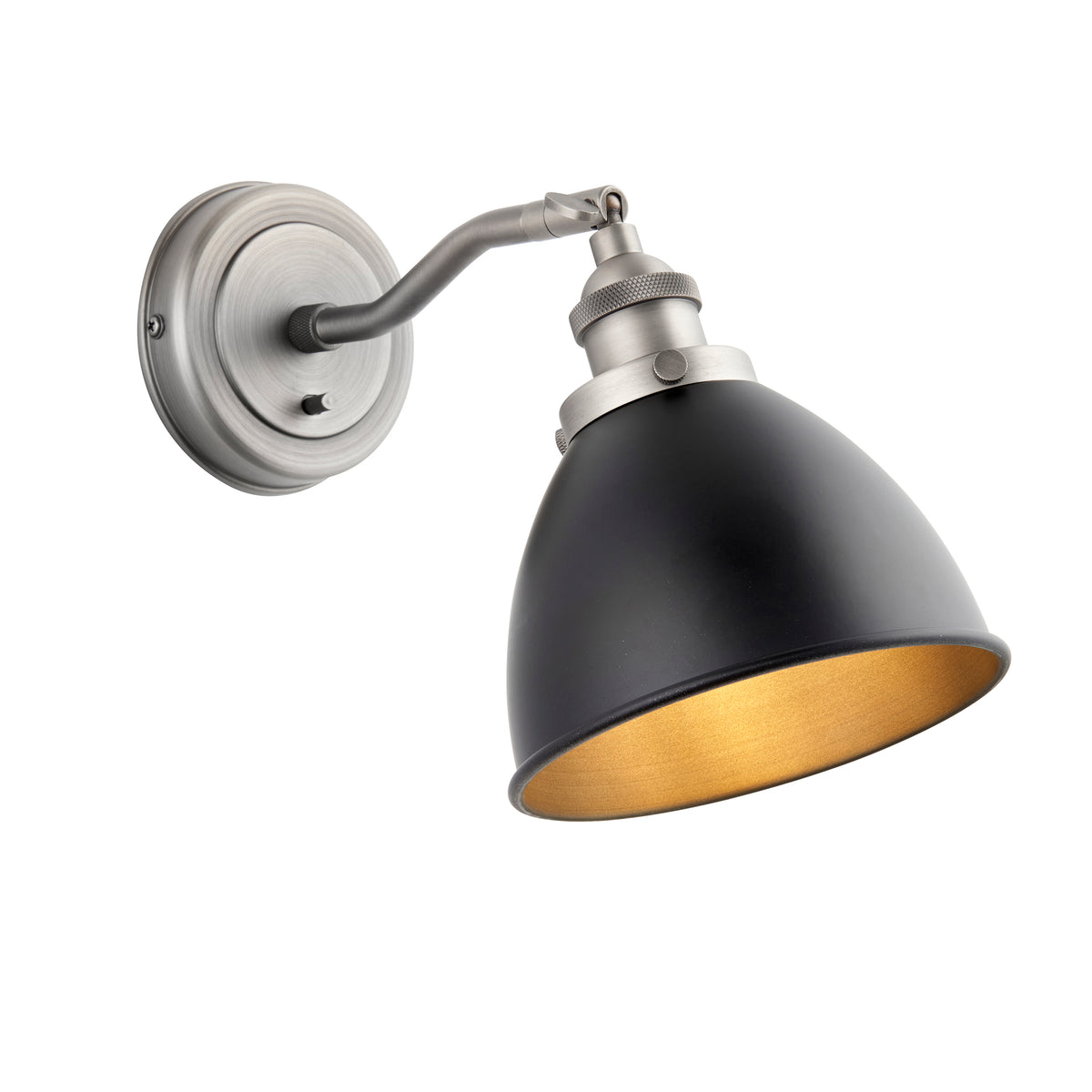 Franklin 1 Wall Light Pewter