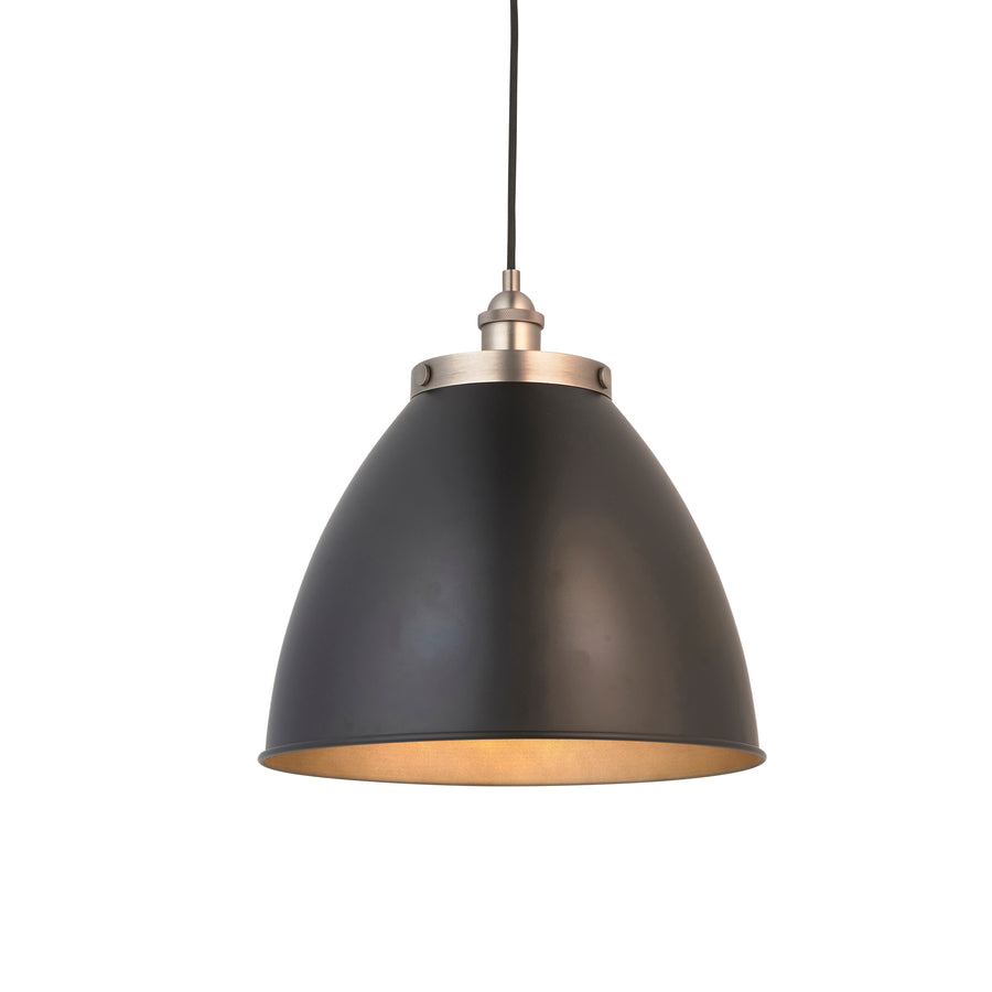 Franklin Pendant Light Pewter Large