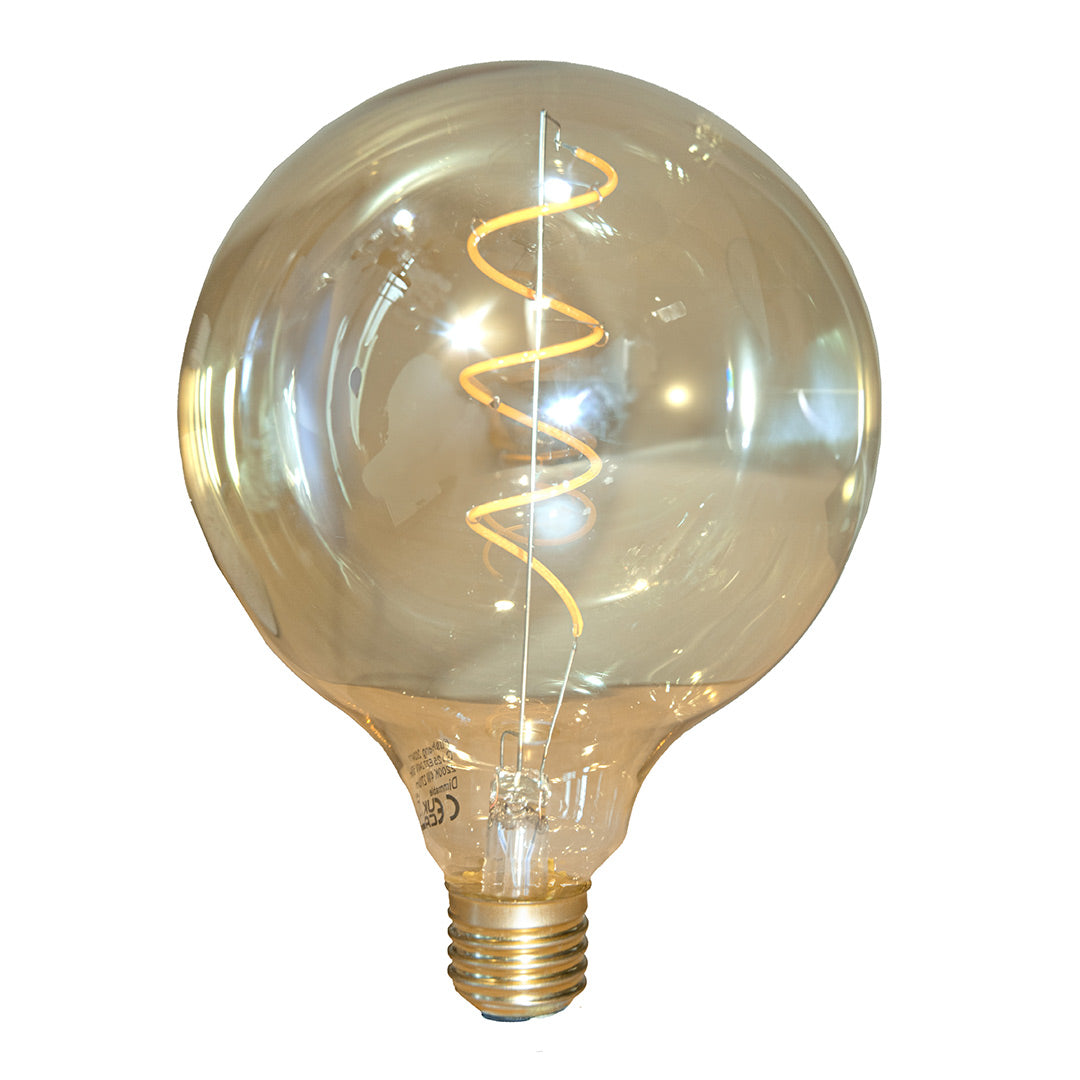 G125 Soft Filament Bulb E27 240V 4W
