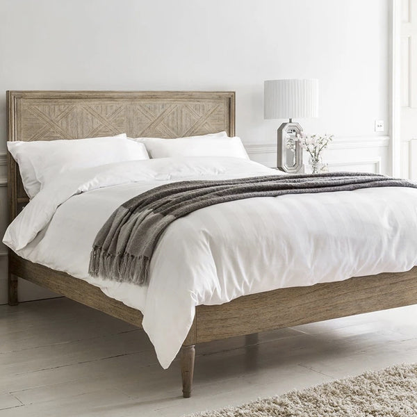 Rustique Super King Bed styled