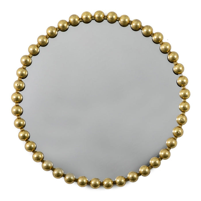 Selena Round Wall Mirror - Gold