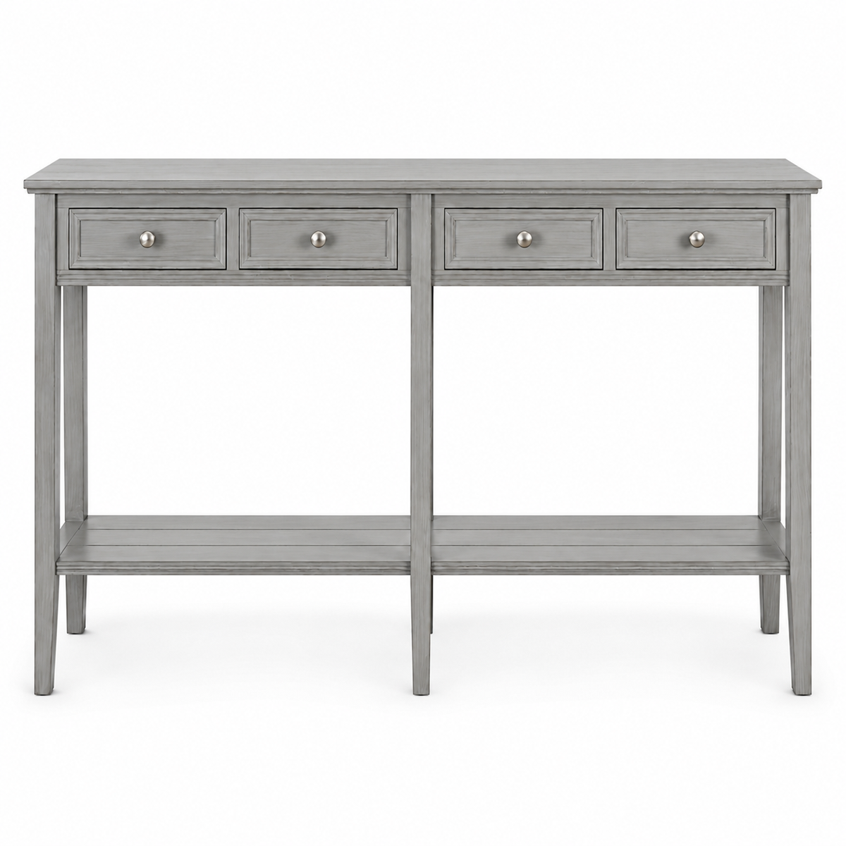 The Serene Collection Four Drawer Console Table