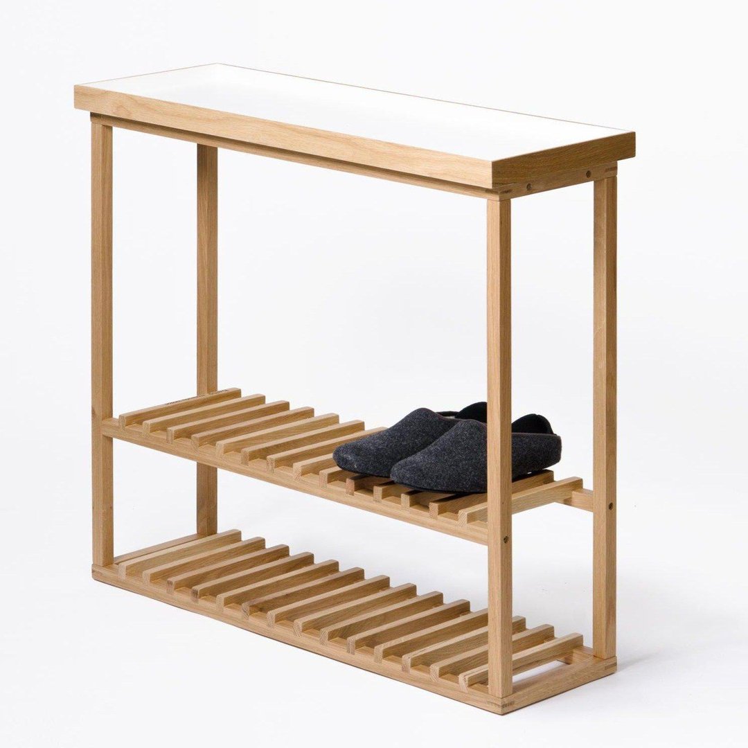 Hallway Hello Storage Table - White