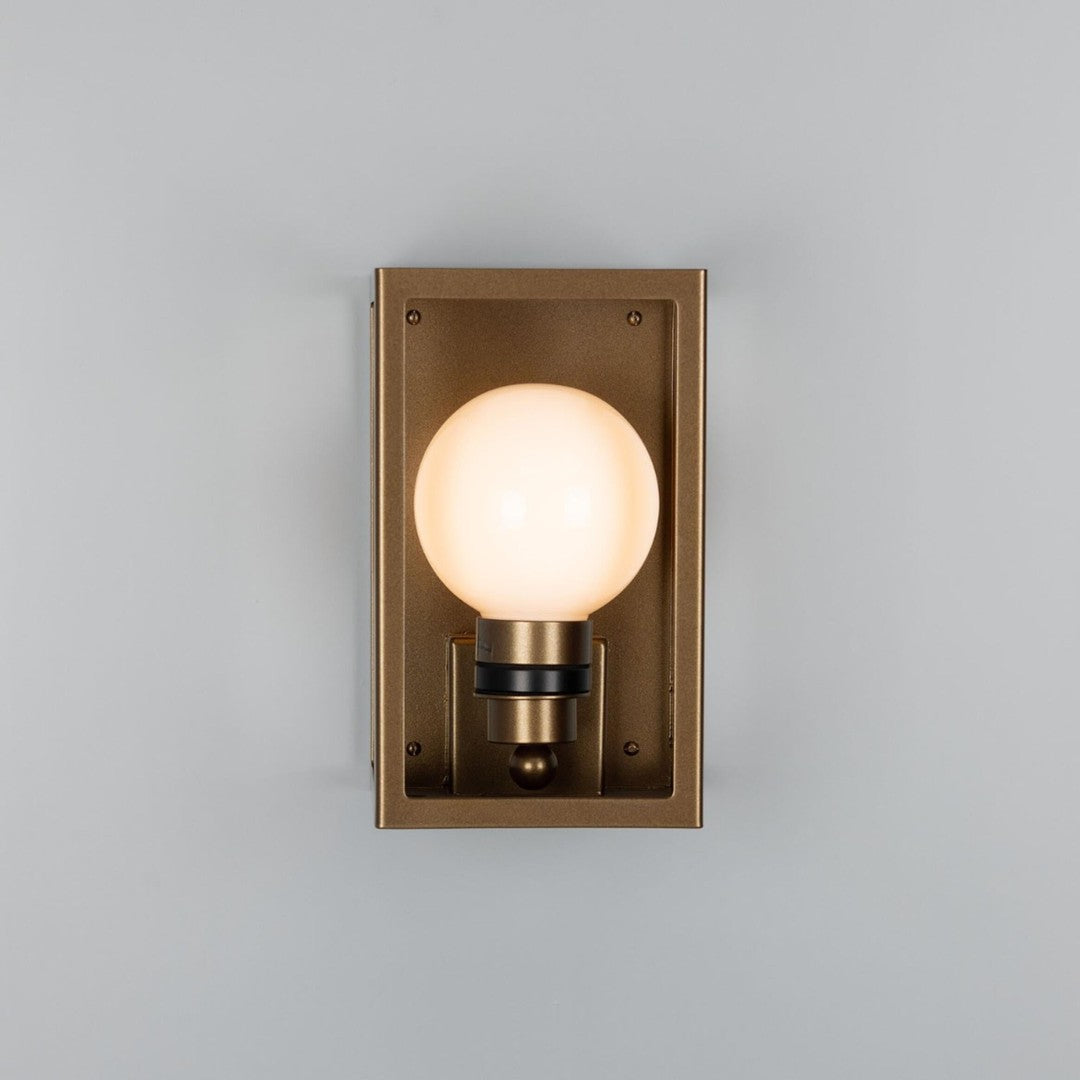Hamilton Outdoor Lantern Wall Light IP65 -  Bronze