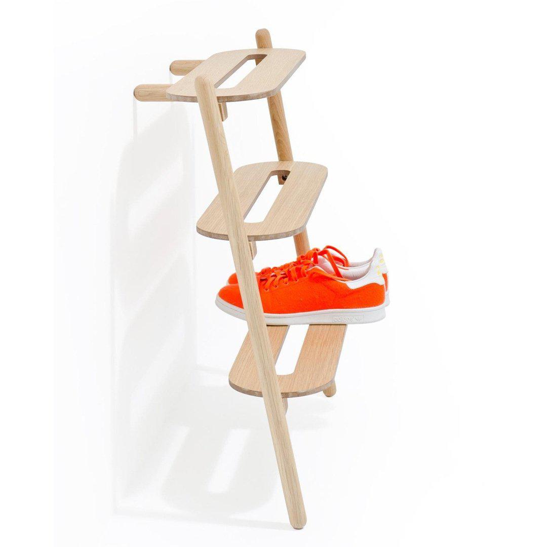 Heel Bar Shoe Tidy - Oak