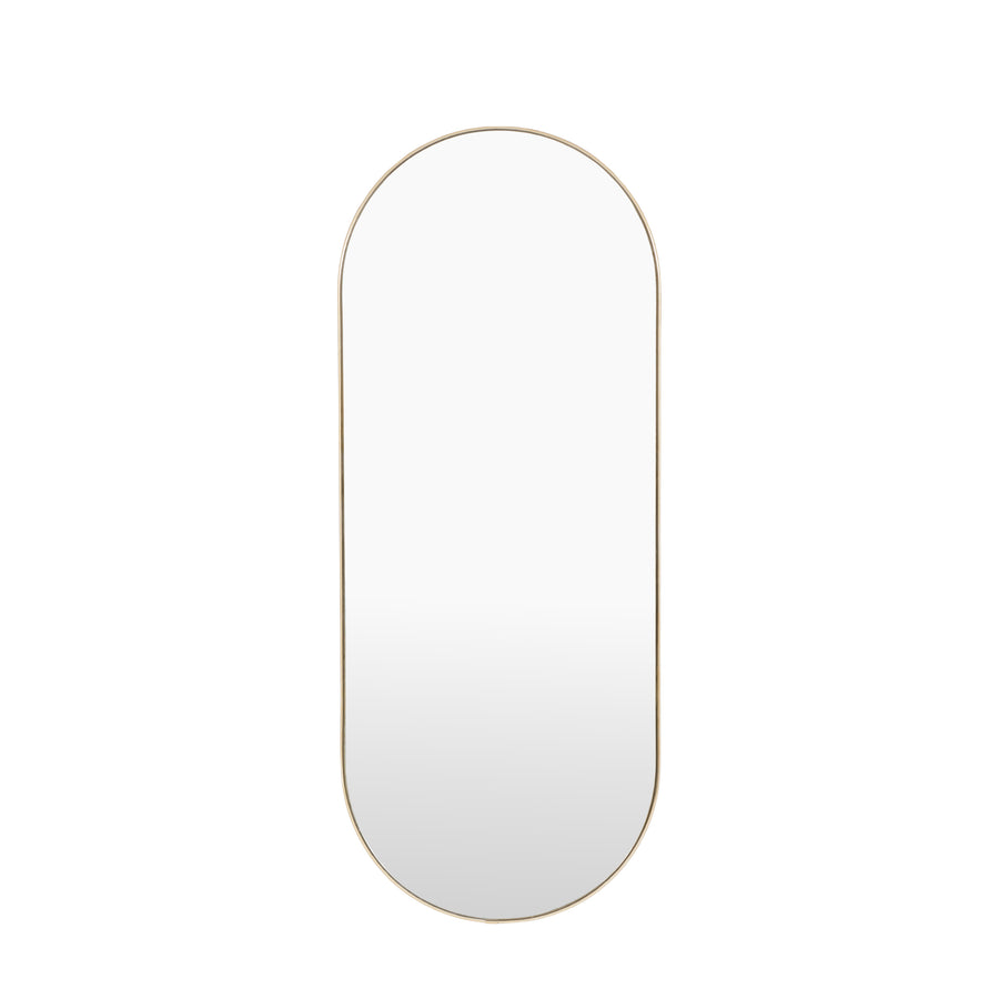 Highline Elipse Mirror Brass