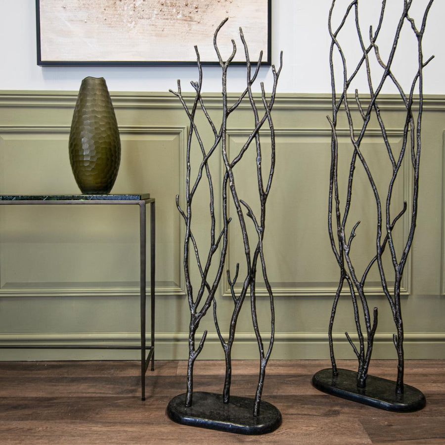 Hollie Small Screen in brass and black — detail