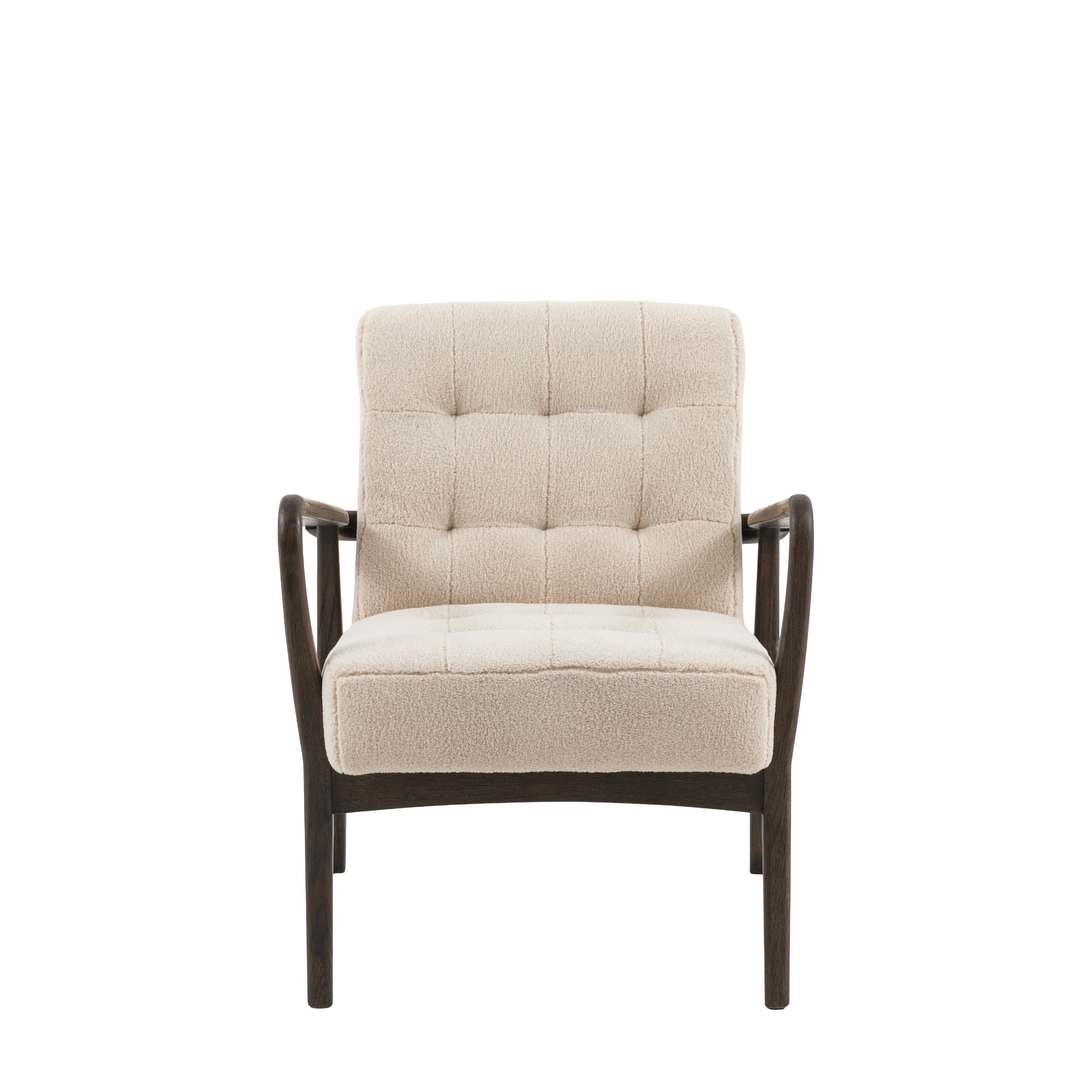 Humber Armchair Cream Faux Sheepskin