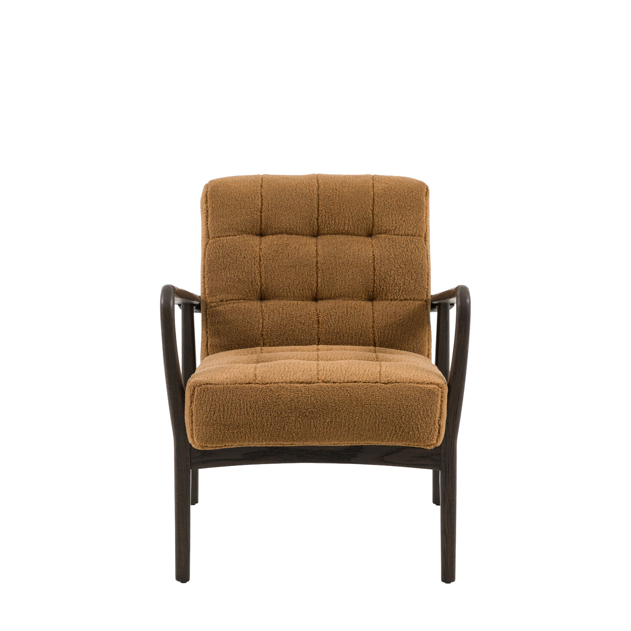 Humber Armchair Ochre Faux Sheepskin