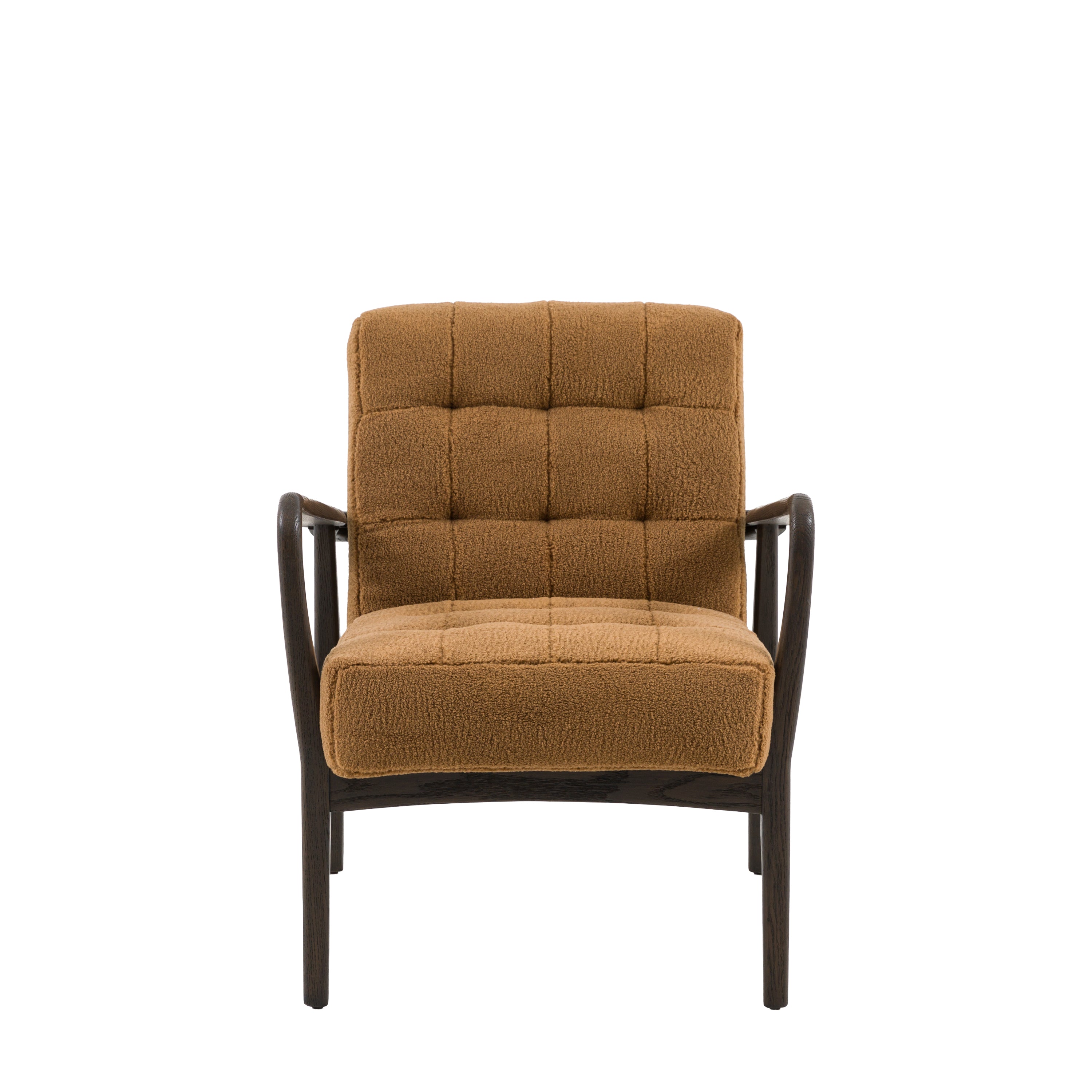Humber Armchair Ochre Faux Sheepskin