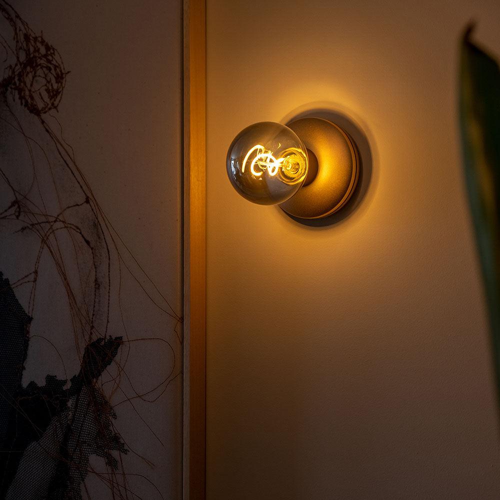 Humble Bee Wall Light Gold Smoked