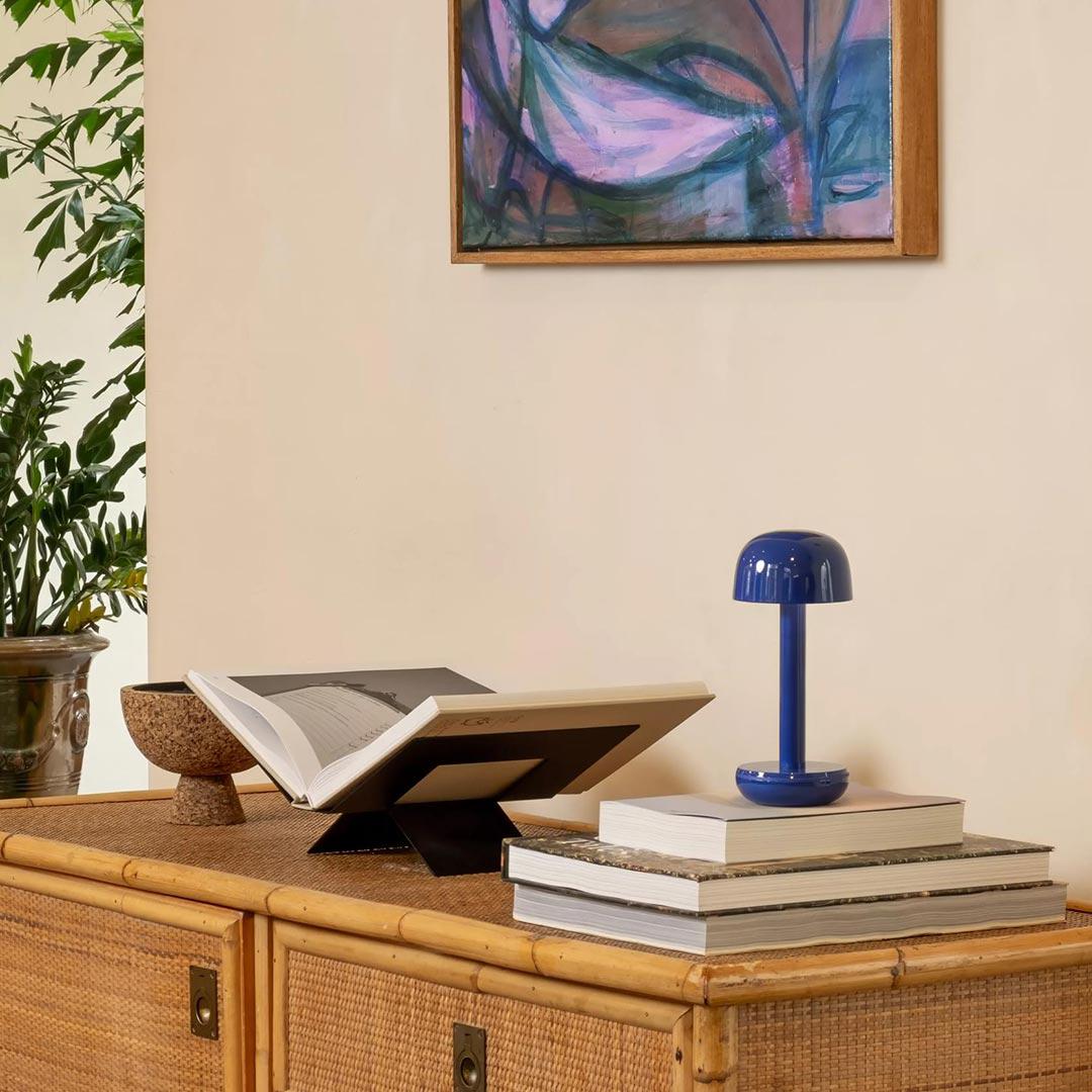 Humble Two Table Light Cobalt Blue