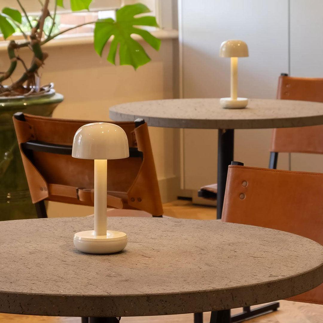 Humble Two Table Light Ivory