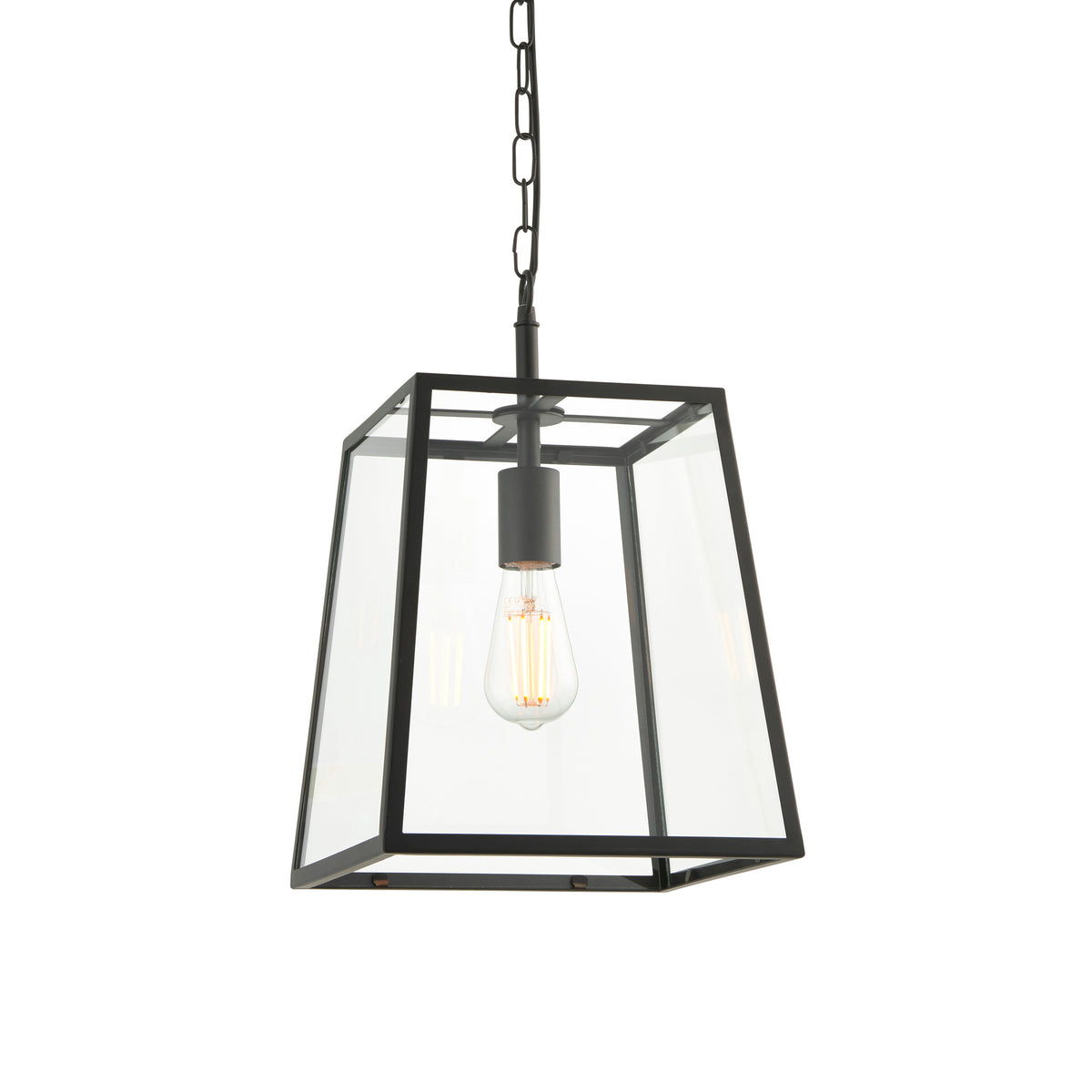 Hurst 1 Pendant Light Black