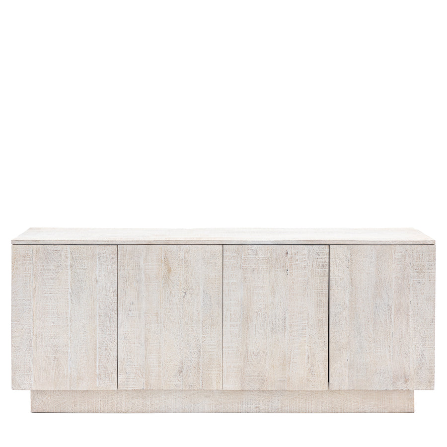 Iowa 4 Door Sideboard Whitewash