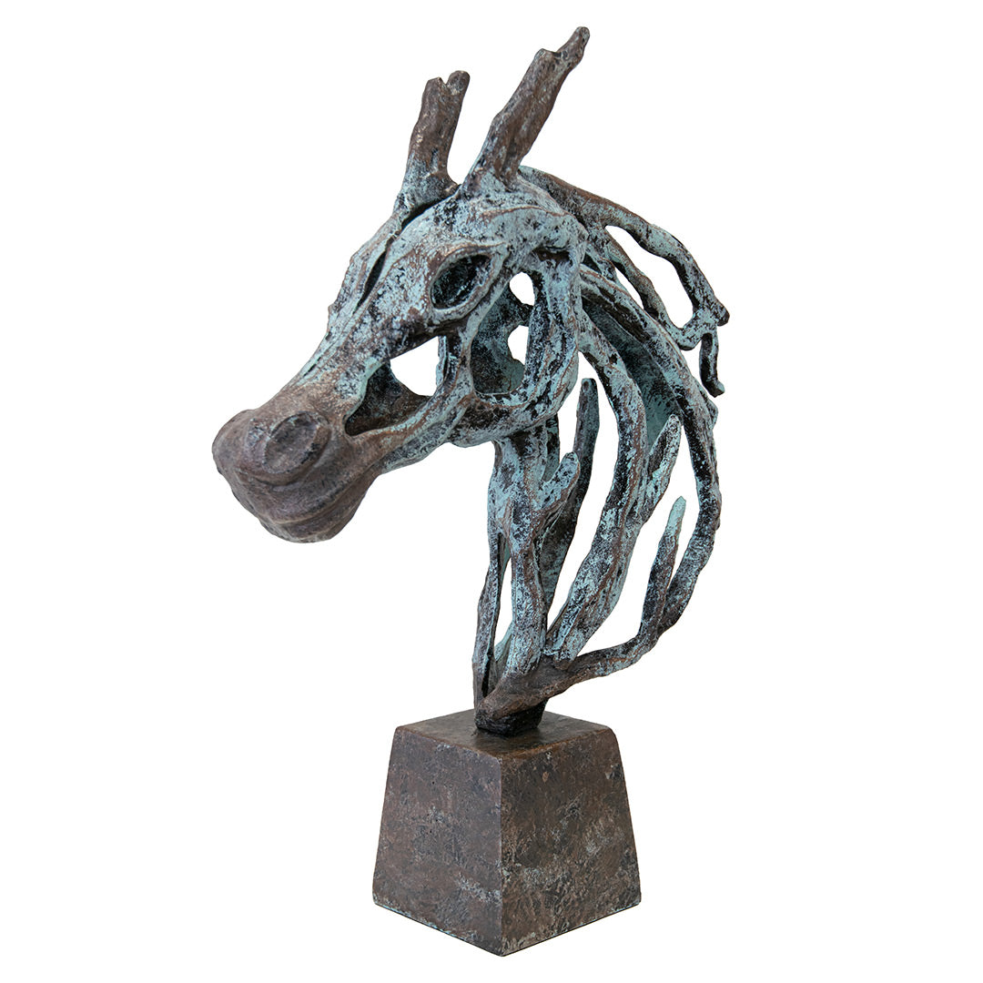 Joyce Horse Head Sculpture