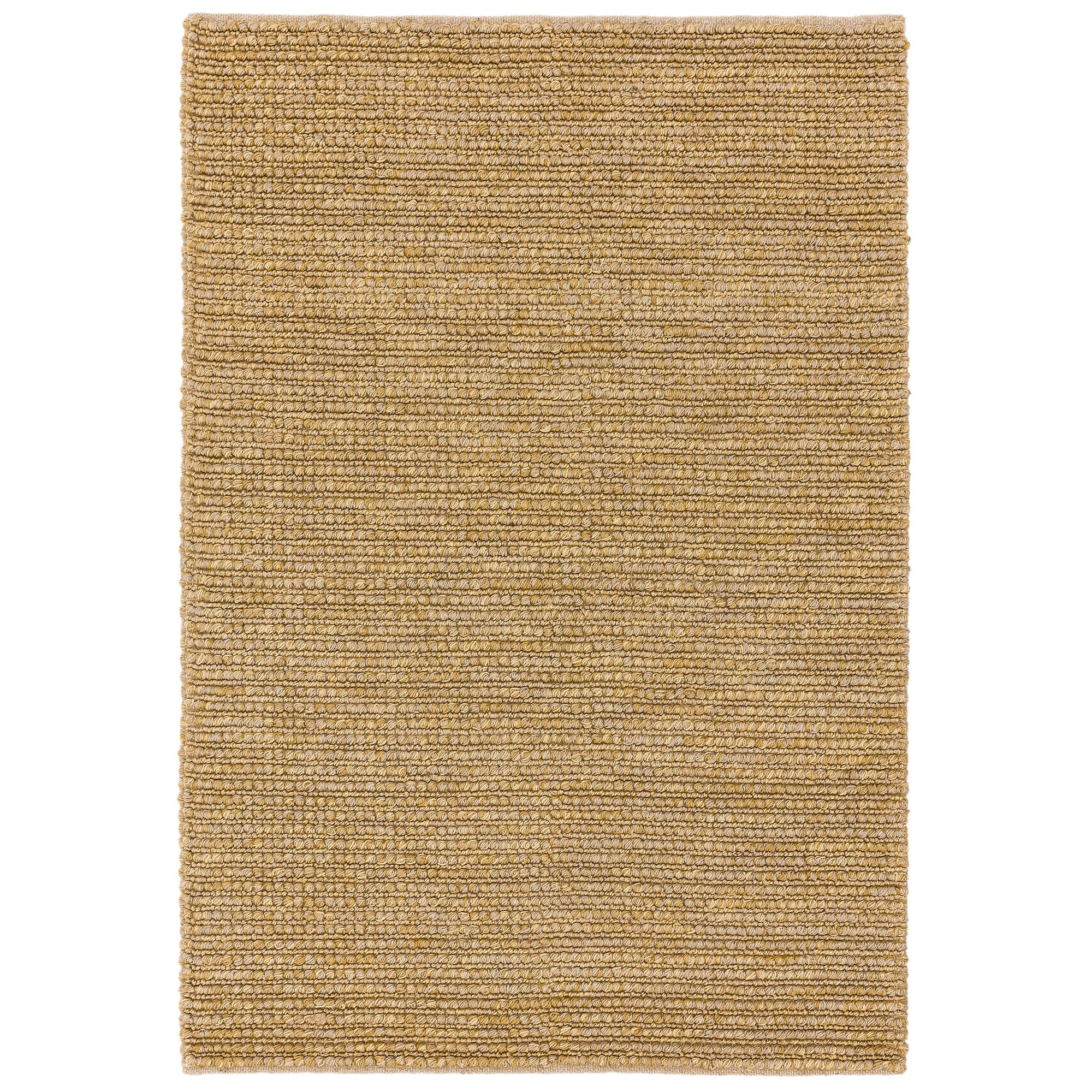 Jute Loop Natural rug in a natural earth-tone colourway on a white background