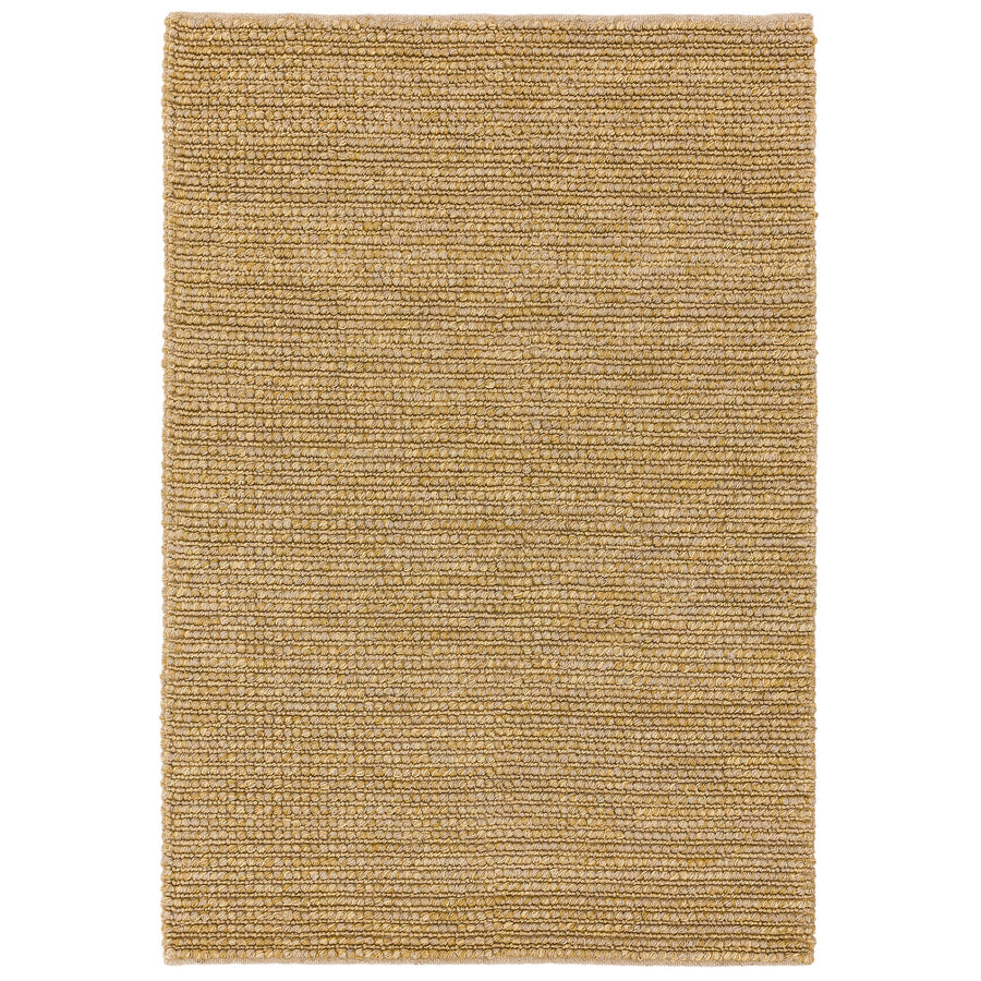 Jute Loop Natural rug in a natural earth-tone colourway on a white background