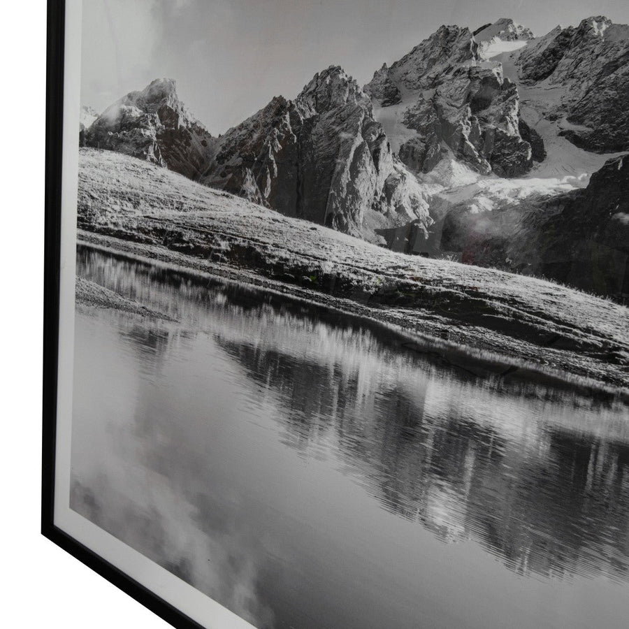 Knowlton Canvas in printed black and white — detail