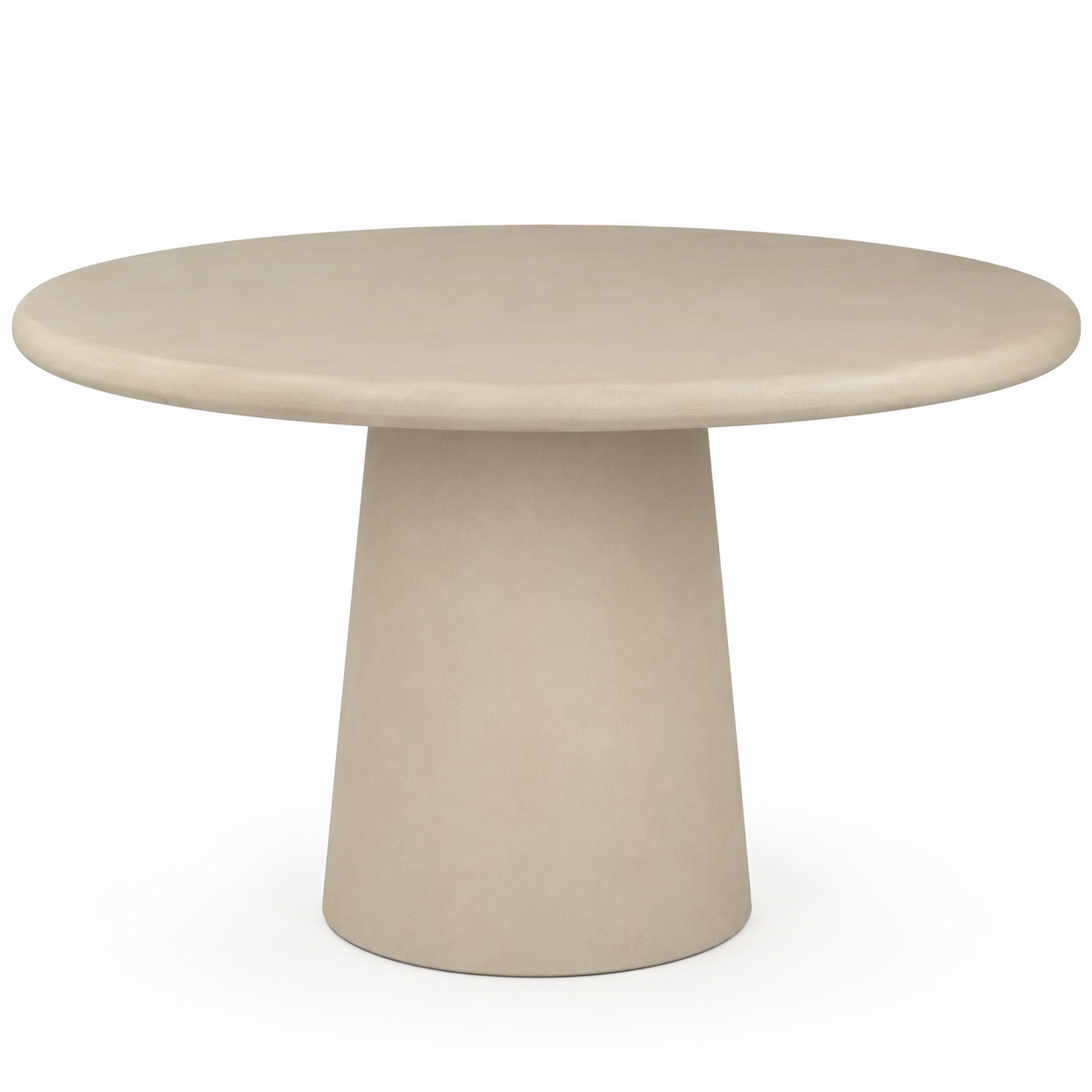 Kulona Round Dining Table — Beige