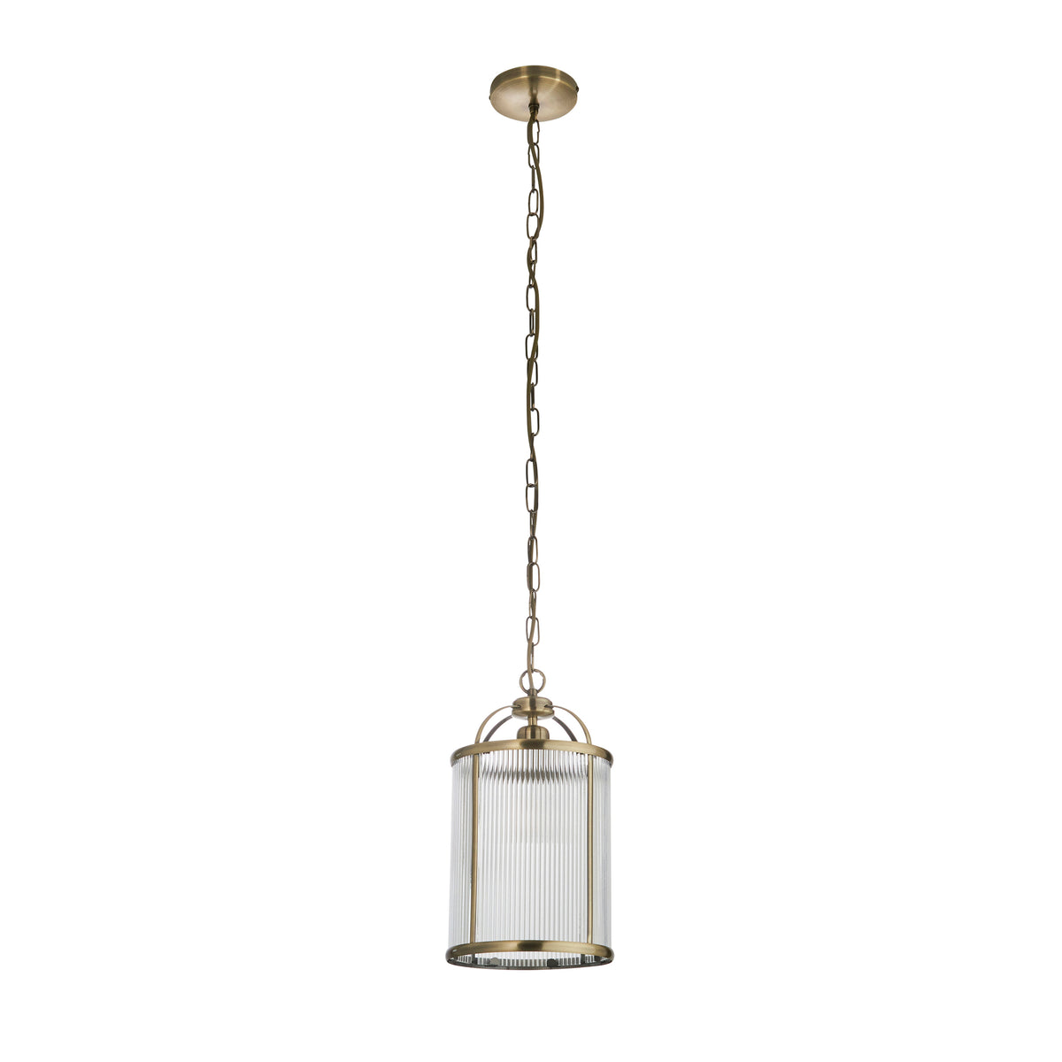 Lambeth Ribbed 1lt Pendant
