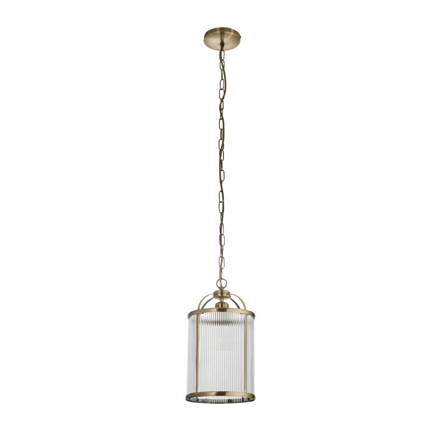 Lambeth Ribbed 1lt Pendant