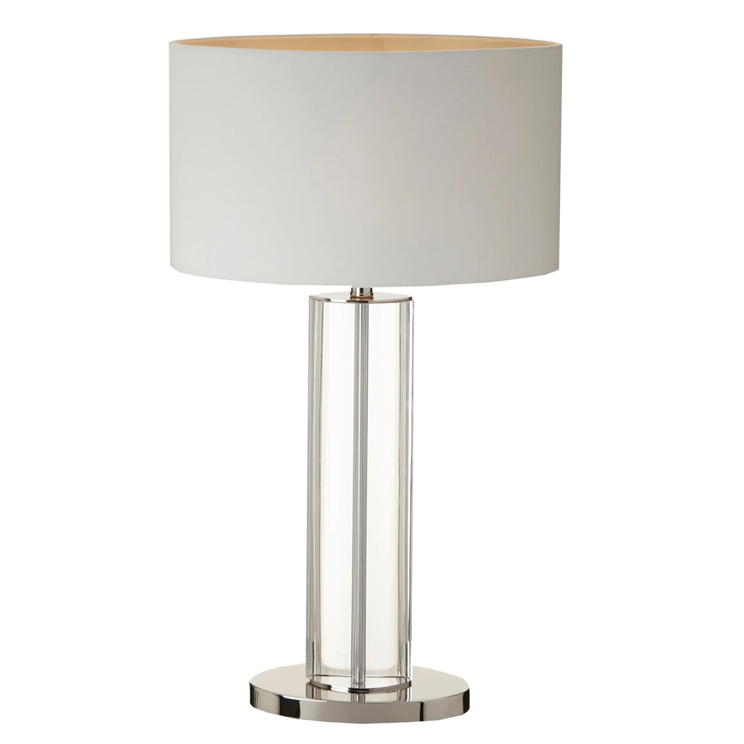Lisle Tall Nickel Table Lamp