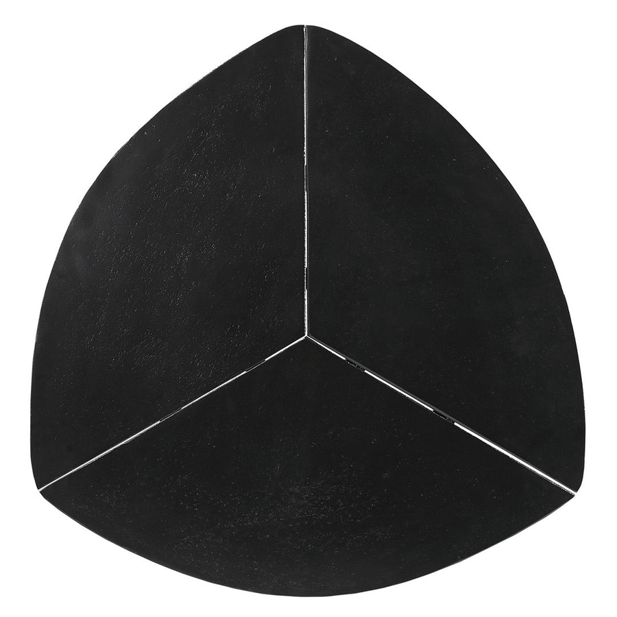 Loni Nest of Tables in matt black — detail