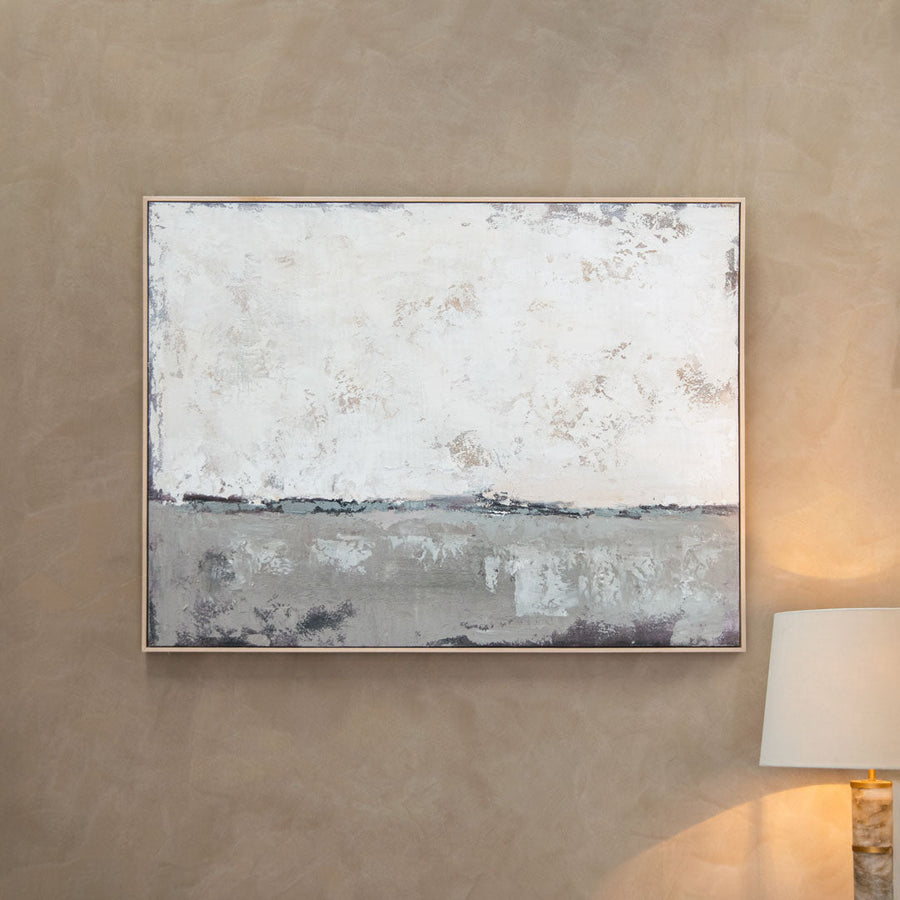 Lorena Sky Canvas in painted white — detail