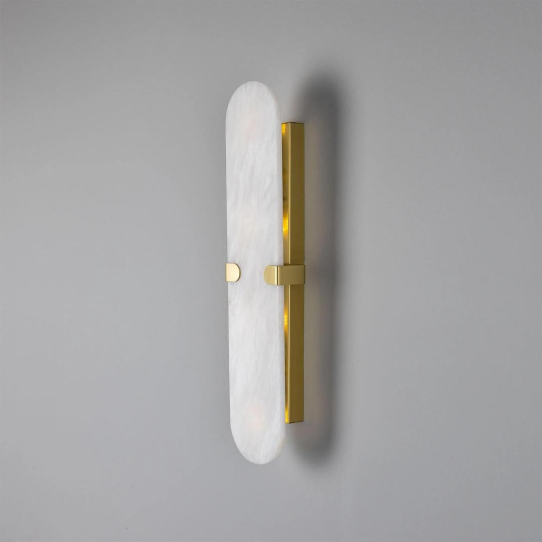 Lothian Oval Alabaster Wall Light
