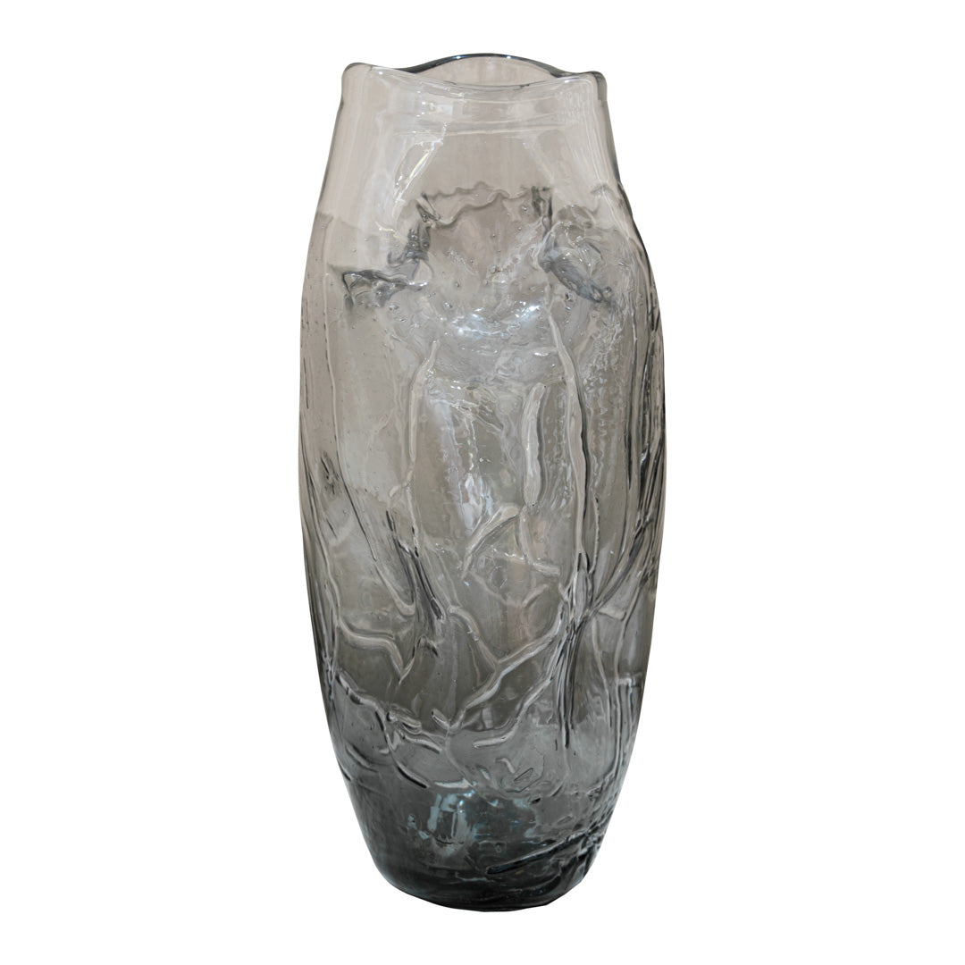Lysvand Vase in tinted grey — alternative angle