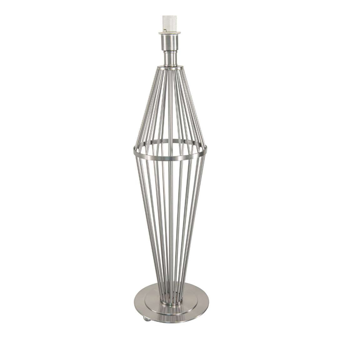 Macy Nickel Table Lamp - Base Only